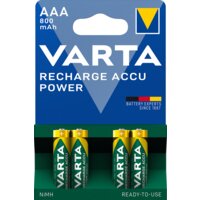 Varta AAA oplaadbare batterijen 800 mAh