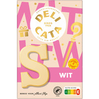 Delicata Chocoladeletter wit