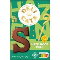 Delicata Chocoladeletter melk hazelnoot