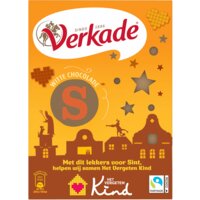 Verkade Chocoladeletter wit