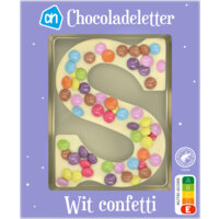 AH Letter confetti wit