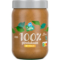 AH Terra Plantaardig 100% pindakaas stukjes