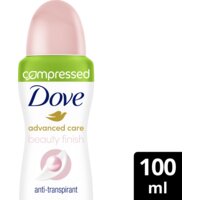 Dove Spray beauty finish compressed