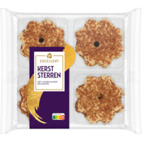 AH Excellent Kerststerren met kaneelsuiker decoratie