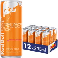 Red Bull Energy drink abrikoos-aardbei 12-pack