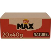 Lay's Max naturel 20-pack