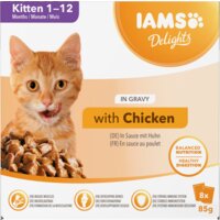 IAMS Delights kitten with chicken in sauce
