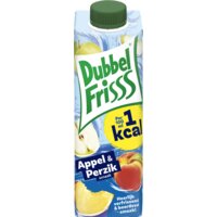 DubbelFrisss 1Kcal appel & perzik