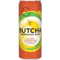 Butcha Ginger lemongrass & green tea 0%