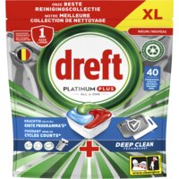 Dreft Platinum plus vaatwascapsules deep clean