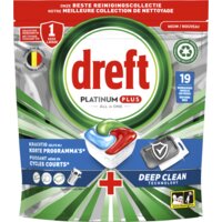 Dreft Platinum plus deep clean vaatwascapsules