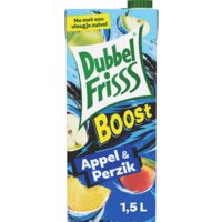DubbelFrisss Boost appel & perzik