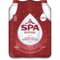 Spa Intense bruisend mineraalwater 6-pack