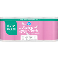 AH Toiletpapier 4-laags 8=12 rollen
