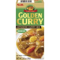 S&B Golden curry Japenese mix medium hot
