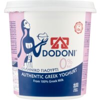 Dodoni Griekse yoghurt 0% vet