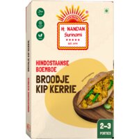H. Nandan Hindostaanse boemboe broodje kip kerrie
