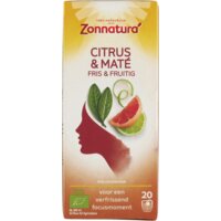 Zonnatura Citrus & maté fris & fruitig