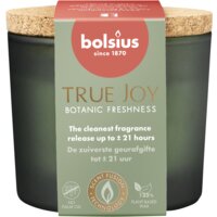 Bolsius True joy geurglas kurk botanic freshness