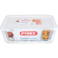 Pyrex Bewaarschaal cook & freeze 4 liter
