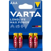 Varta Longlife max power AAA alkaline batterij