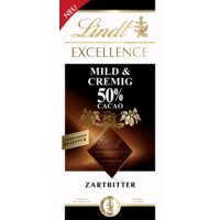 Lindt Excellence reep pure chocolade 50%