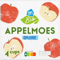 AH Biologisch Appelmoes 0% suiker toegevoegd