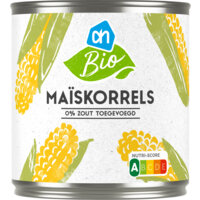 AH Biologisch Maiskorrels 0% zout toegevoegd