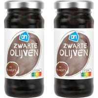 AH Zwarte olijven plakjes 2-pack