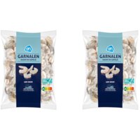 AH Gepelde roze garnalen rauw 2-pack