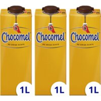 Chocomel volle chocolademelk 1L 3-pack