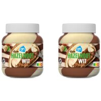 AH Duopasta hazelnoot wit 2-pack