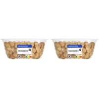 AH Ongezout macadamia's geroosterd 2-pack
