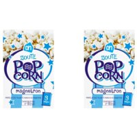 AH Magnetron Popcorn Zout 2-pack