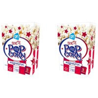 AH Magnetron Popcorn Zoet 2-pack