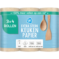 AH Keukenpapier extra sterk 3=4 rollen
