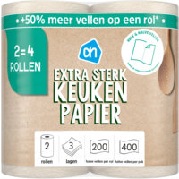 AH Eco Keukenpapier extra sterk 2=4 rollen