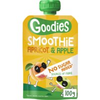Goodies Knijpfruit smoothie abrikoos & appel 3+