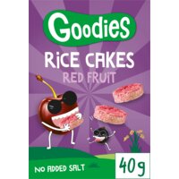 Goodies Luchtige rijstwafeltjes rood fruit 3+