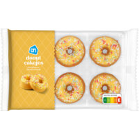 AH Donut cakejes met glazuur citroensmaak