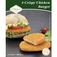 Mekkafood 4 crispy chicken burger