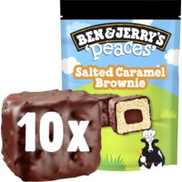 Ben & Jerry's Peaces salted caramel brownie