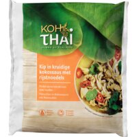 Koh Thai Kip in kruidige kokossaus rijstnoedels