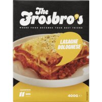 The Frosbro's Lasagne bolognese