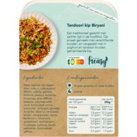 Freasy Tandoori kip biryani