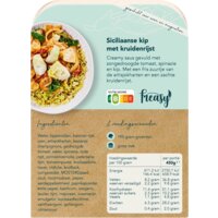 Freasy Siciliaanse kip met kruidenrijst