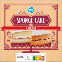 AH Sponge cake aardbei