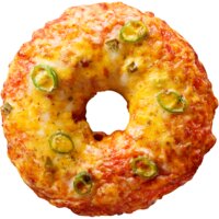 AH Pizza donut jalapeño cheddar