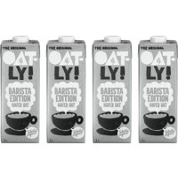Oatly! Barista Edition 1L 4-pack