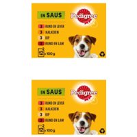 Pedigree Hondenvoer Nat 2-pack